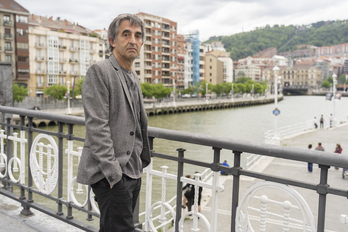 El forense Benito Morentin, en la entrevista realizada en Bilbo.